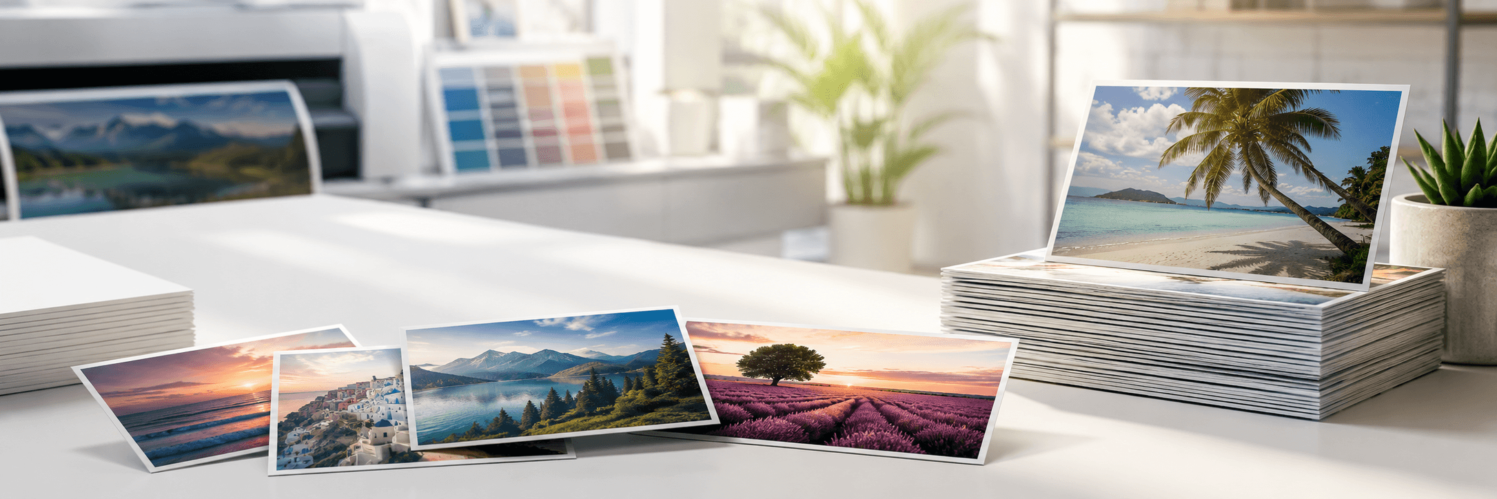 Background for Postcard Printing