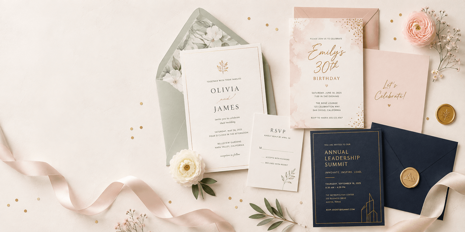 Invitations example
